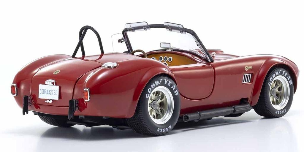 Kyosho Original 1/18 Scale Shelby Cobra 427 S/C FAM Red Finished Product