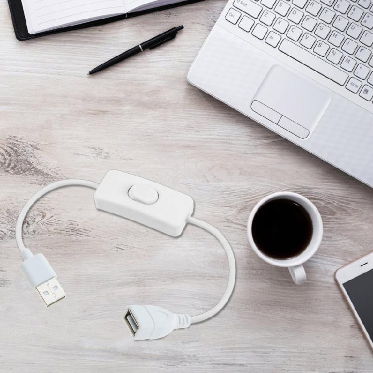 USB Cable with ON/OFF Switch Cord for USB Lamp USB Fan Power Supply Extension