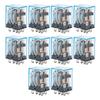 10Pcs Coil Power Relay Small Intermediate Electromagnetic 8 Pin 2 Open 2 Close 110V