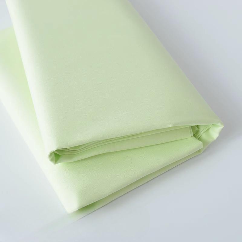 Wide 140cm Cotton Poplin Fabric Solid Color White Red Black for Sewing Accessories Quilting Patchwork Handmade 100/300/500cm