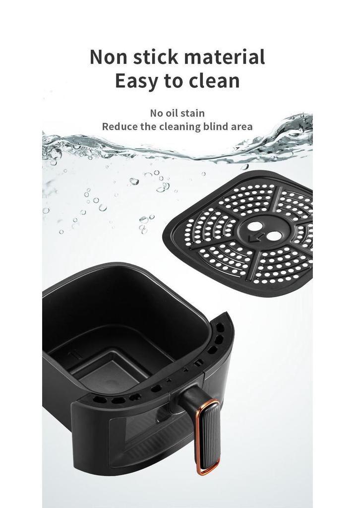 8L Multi-Functional Smart Touch Air Fryer Oven – Large Capacity Electric Fryer & French Fry Maker