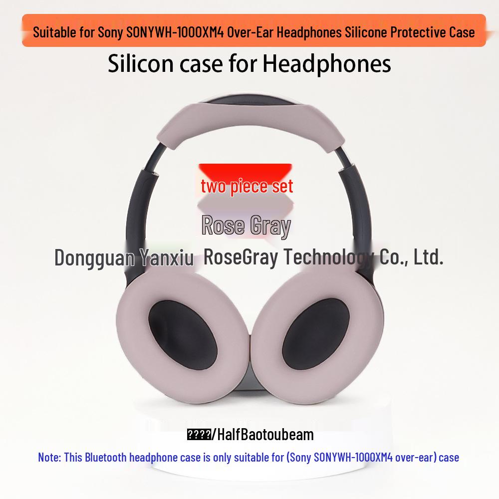 Schutzhülle aus Silikon für SONY WH-1000XM4 Ohrmuscheln, Kopfbügel und Ohrpolster