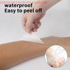 Hydrokolloidrulle för sårvård Hydrokolloidplåsterförband med självhäftande, trycksårsförband, mycket absorberande för brännskador