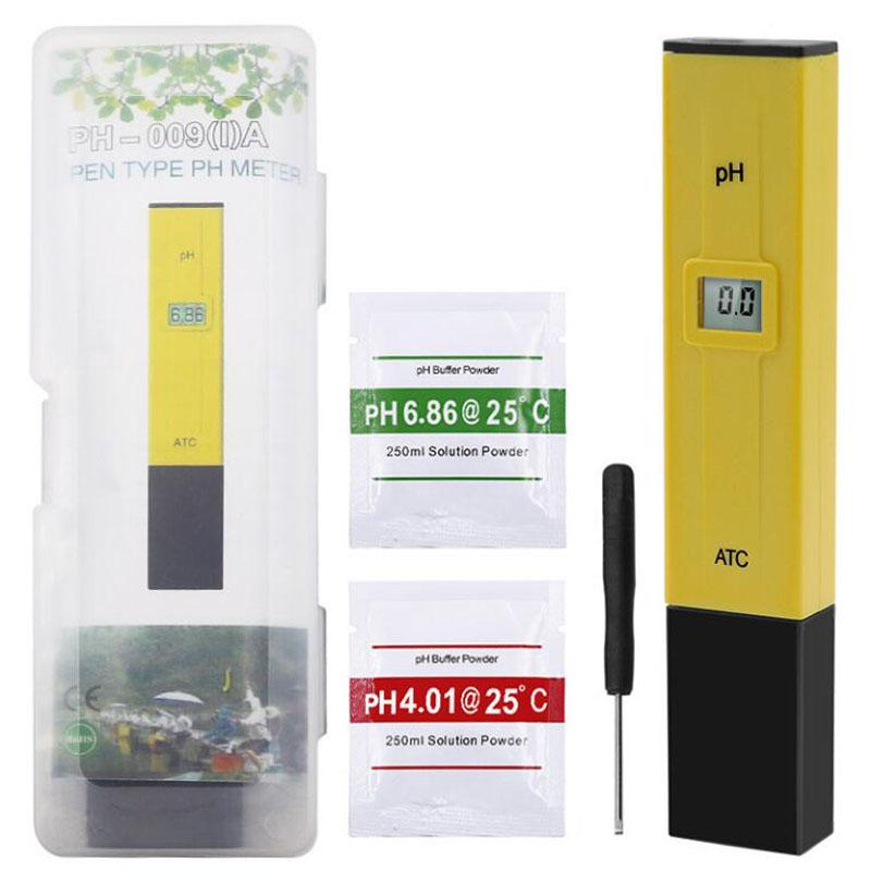 PH Meter Digital PH Tester Water Quality Testers Acidity Measure Device Water Pool Aquarium Hydroponics Home Brew 0-14pH