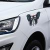 Halloween Personalized Butterfly Skull Car Sticker Festive Atmosphere Decoration Car Sticker
