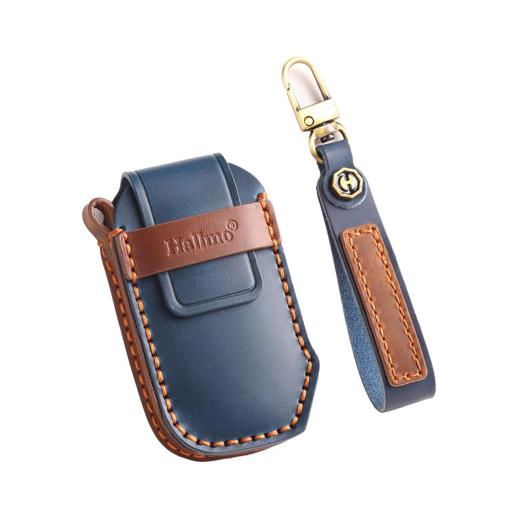 Pokrowiec na kluczyk z prawdziwej skóry dla Kia Carnival 2021 - Trwała ochrona z biznesowym stylem