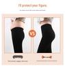Women's Gray Barbie Yoga Pants - Fleece-Lined, Thick, Tight Leggings for Autumn/Winter 2025