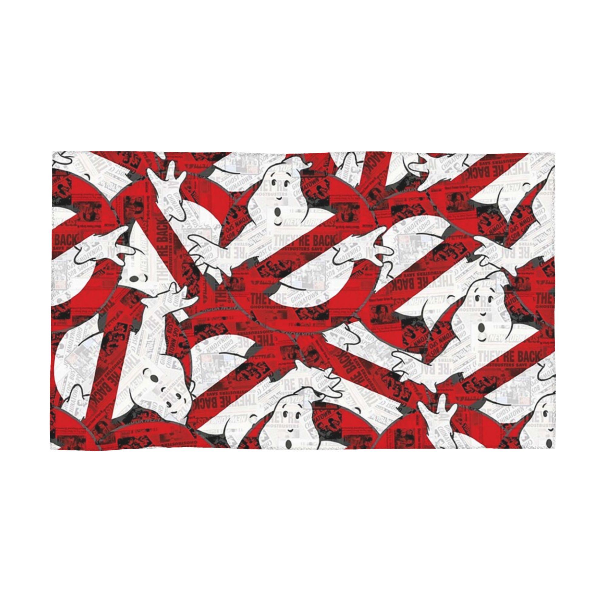 The GhostBusters logo pattern Soft Face Towel Quick Dry Pool Bath Cotton Towels Breathable W40*H60(CM)