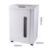 Deli 14408 Level P-7 Micro-Cut Commercial Paper Shredder CN plug (adapter included)