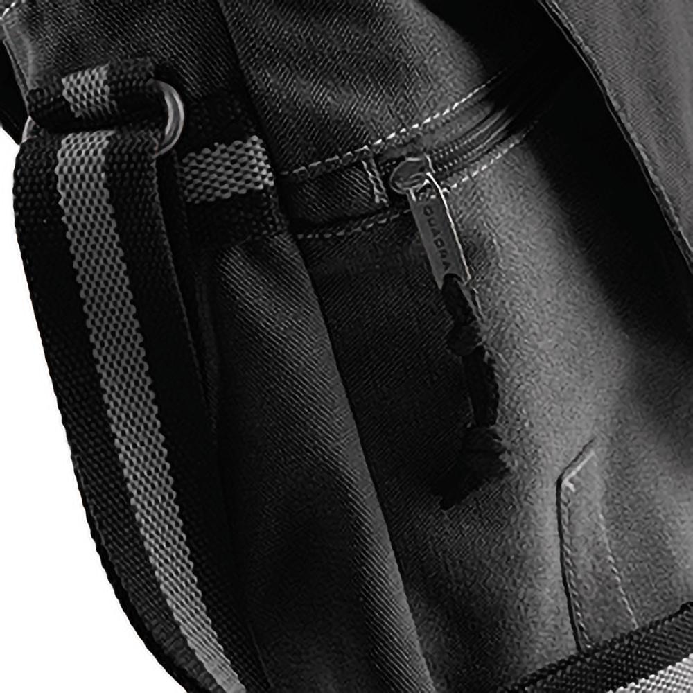 Bolsa de Mensageiro Quadra Vintage em Lona - 14 Litros