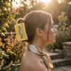Cute Acrylic Hair Claw Non-Slip Food Design Hair Clip Gift Butter Shark Clip  Party