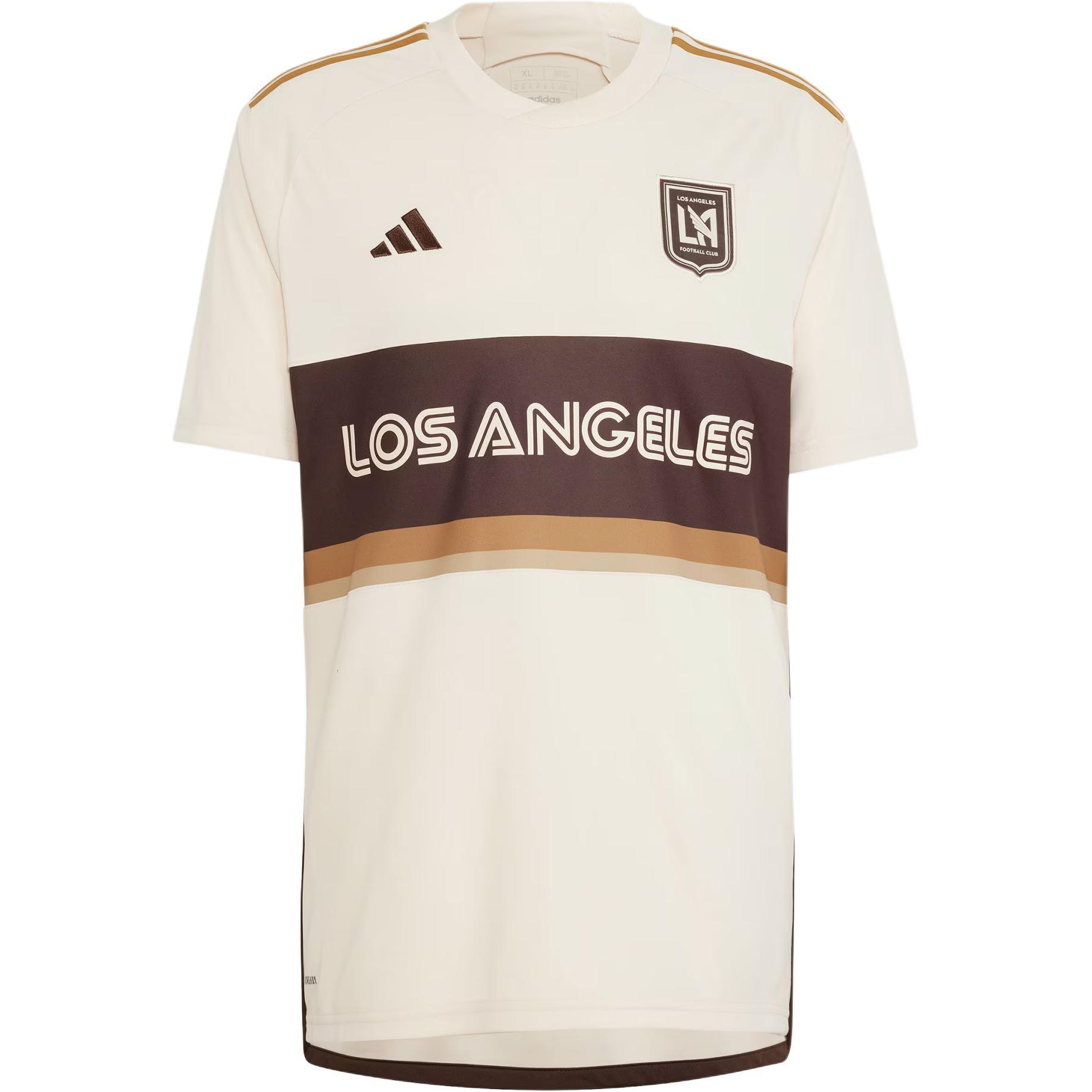 adidas Los Angeles FC 24/25 Third Jersey Asia Sizing Asia Sizing Beige Men s IN4291 XL