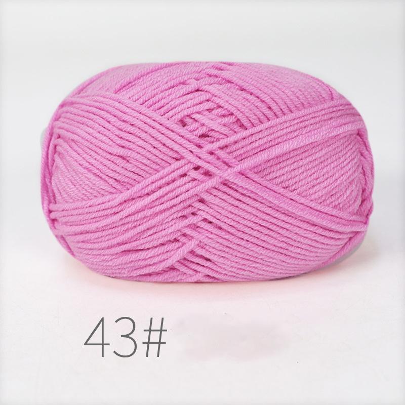 DIY Blended Fabric Soft Cotton Knitting Yarn Thick Fiber Velvet Yarns Hand Knitting Wool Crochet Yarn for Sweater