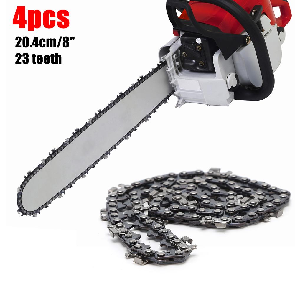 5-1pc 12 Inch Metal Replacement Chainsaw Saw Chain 22 Teeth 45 Drive Links Electric Chainsaw Chain for Wood Branch Cutting Blade