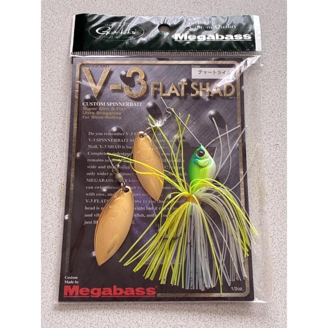 Used Megabass Megabass V-3 V-3 FLAT SHAD Chart lime