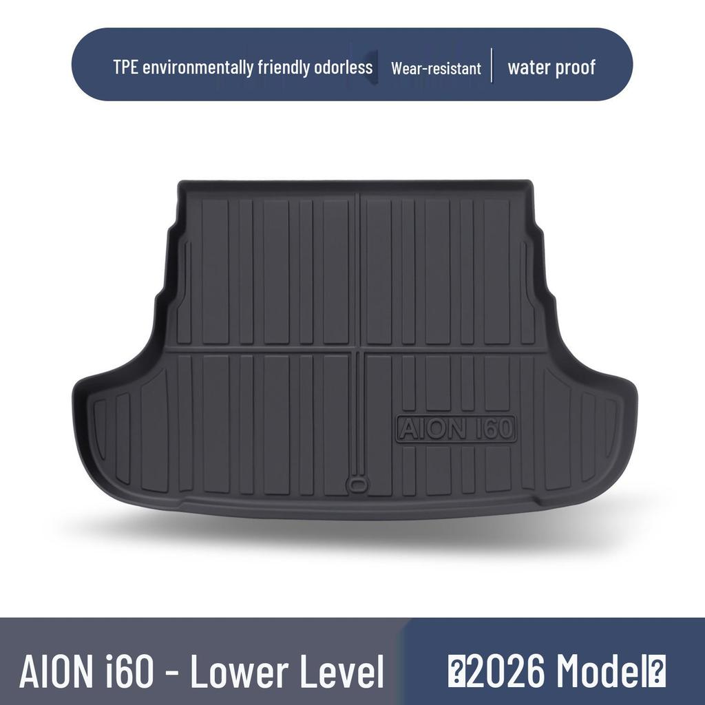 AION i60 Trunk Mat: Waterproof TPE Interior Accessory for Car Modification