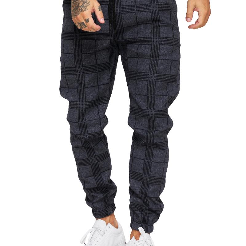 Lässige Sport-Druckhose für Herren, atmungsaktiv, lockere Lauf-Yoga-Hose