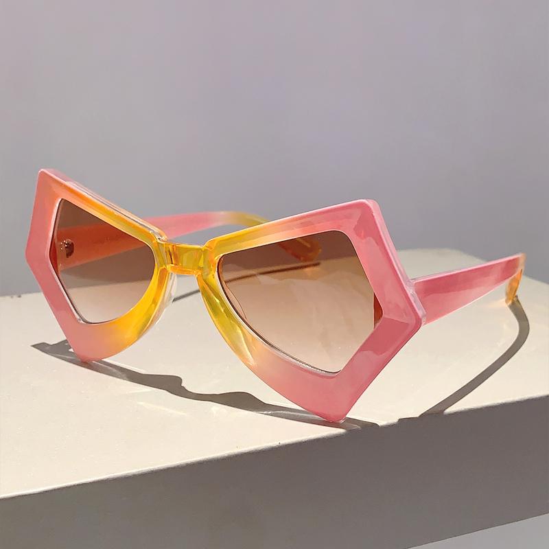 Butterfly Cat Eye Sunglasses New in Fashion Candy Color Gradient Women Shades Stylish Original Brand Design Eyewear