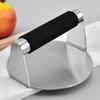 Kitchen Tool Set Stainless Steel Silicone Meat Press With Multifunction Hamburger Maker For Home Cooking