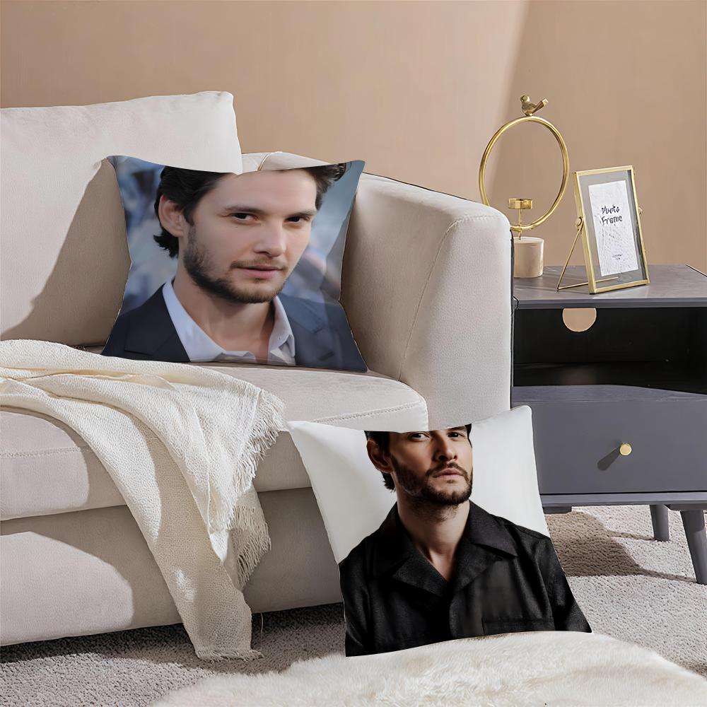 Cool B-Ben Barnes Cushion Cover Linen Pillowcase Cover Soft Decor For Sofa Home Room