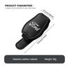 PPWE7 Car Sun Visor Glasses Holder Sunglasses Card Eyeglass Clip For Ford Focus Mk2 Mk3 Mk4 Fiesta Ranger Mondeo S-MAX Kuga