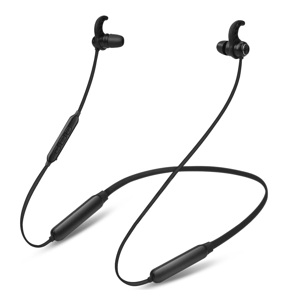 

Avantree Bluetooth Wireless Neckband Earphones with aptX 20 Hours of Continuous Magnetic Lightweight and Compatible with Smart and PCs NB16-Q 5.2