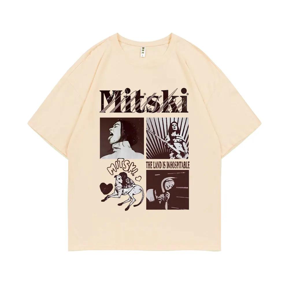 Mitski Graphic Print T Shirt Men Women Comfortable T-shirts The Last Words of A Shooting Star Street Tops