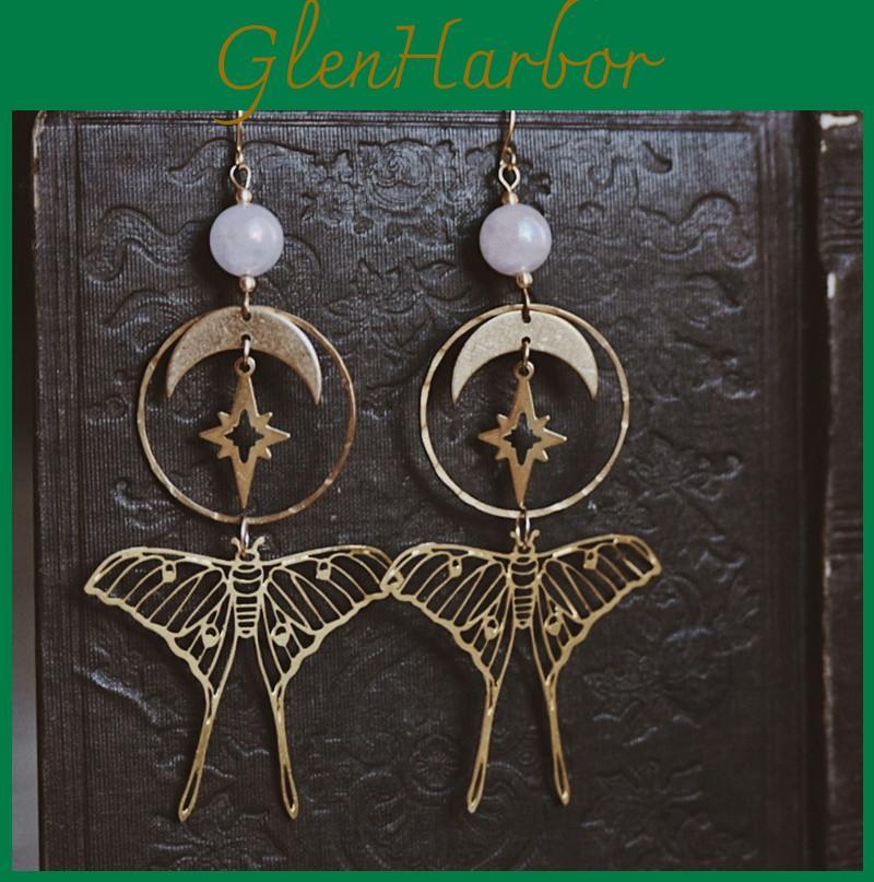 Jewelry Earrings With Star And Moon Design For Women Fashion Accessories