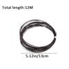 Universal Tennis String Co-Polyester Monofibre Double Ribbed Tennis Racquet String 17G/1.25mm For Tennis Enthusiasts