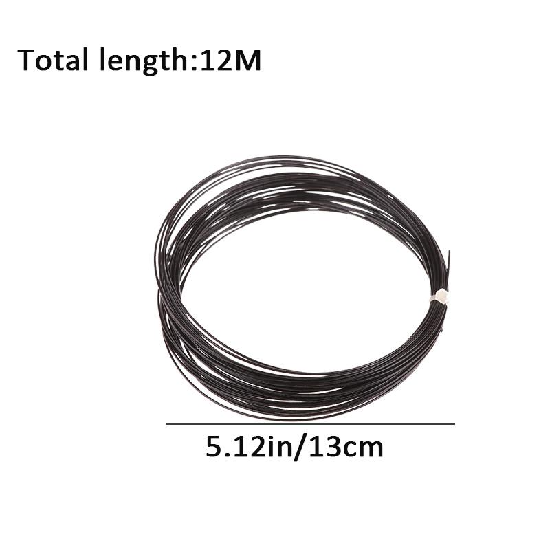 Universal Tennis String Co-Polyester Monofibre Double Ribbed Tennis Racquet String 17G/1.25mm For Tennis Enthusiasts