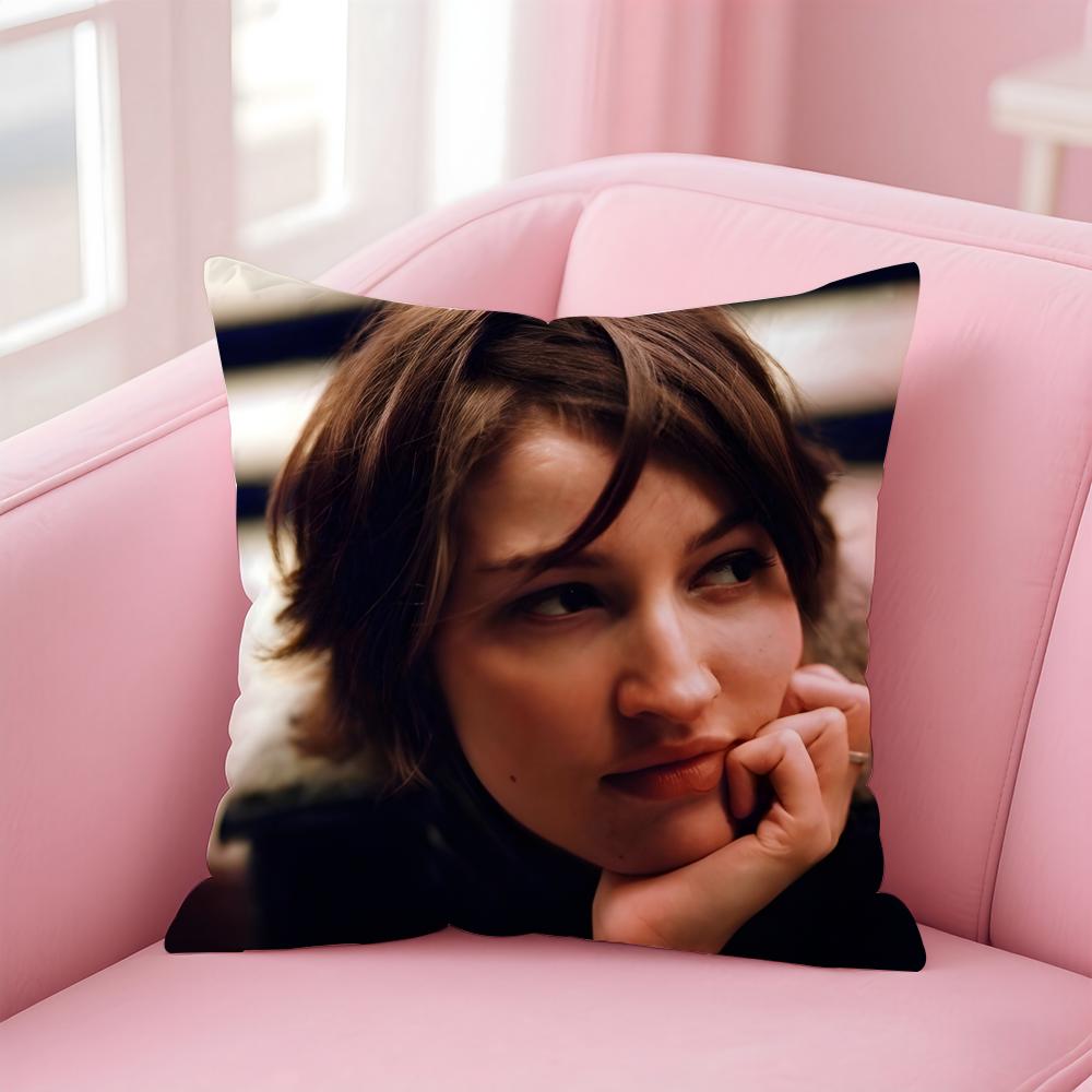 K-Kelly Macdonald Cushion Cover Pillow Case Soft Friendly Fabric & Concealed Zipper