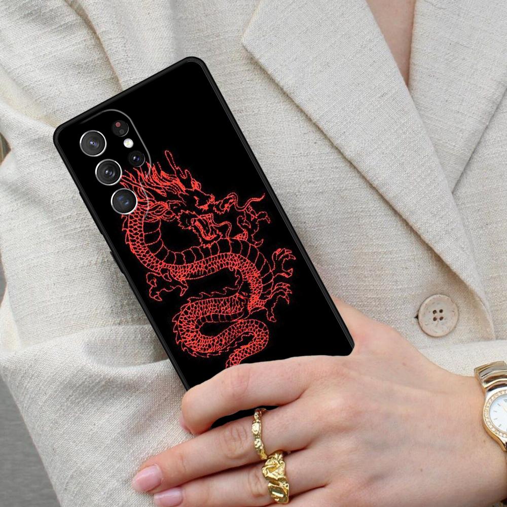 Dragon Cell Phone Case for Samsung Galaxy S26 Ultra S25 S24 S23 S22 S21 S20 Note10 Cover