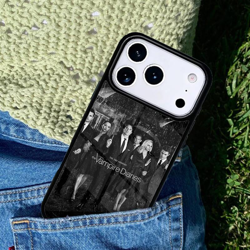 The Vampire Diaries Phone Case For iPhone 17 AIR 16 Pro Max 15 14 Pro 11 12 13 Shockproof Silicone Cover