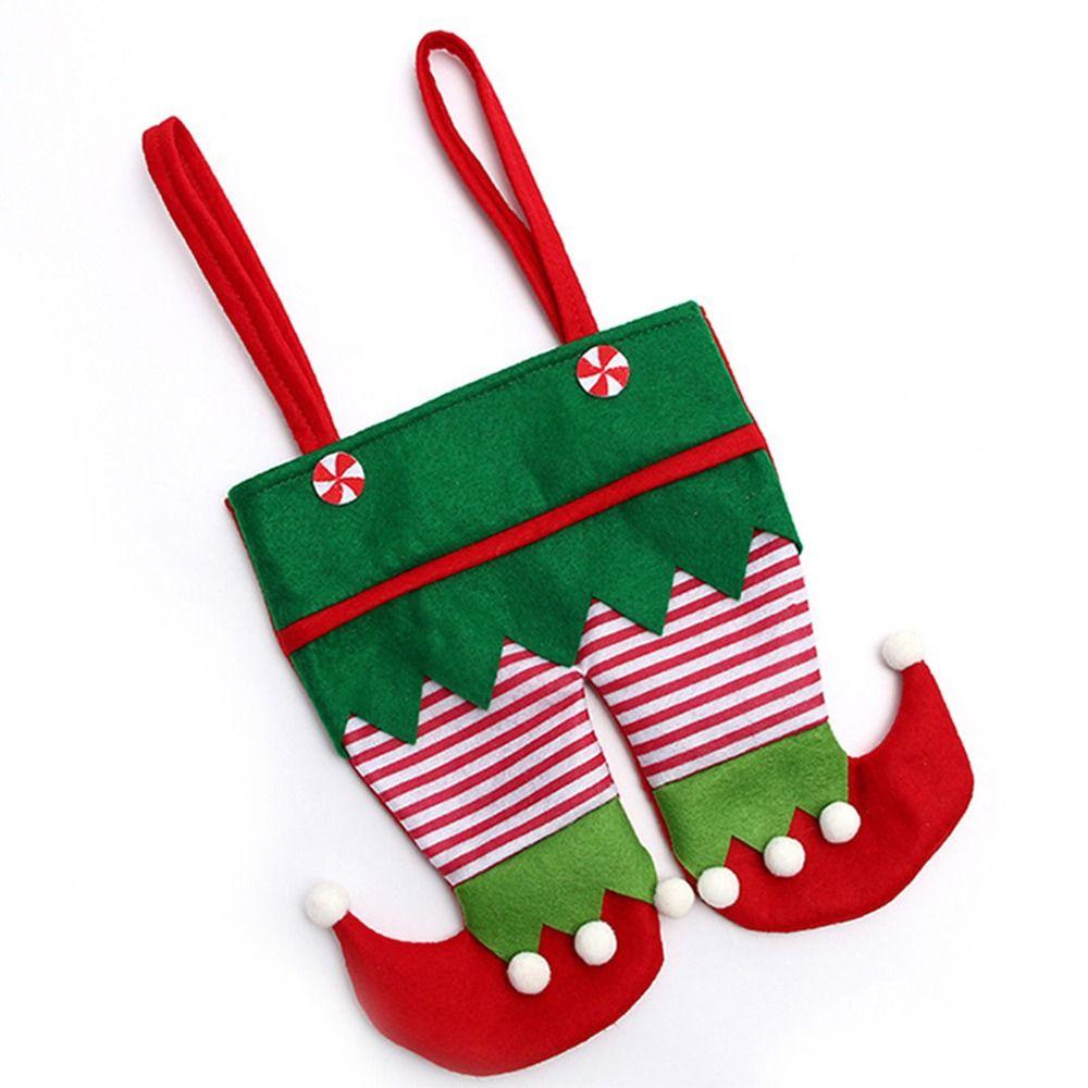 

Handbag Hanging Pendant Packaging Pouch Christmas Tote Bag Elf Candy Bags Gift Bags Canvas Bag 01
