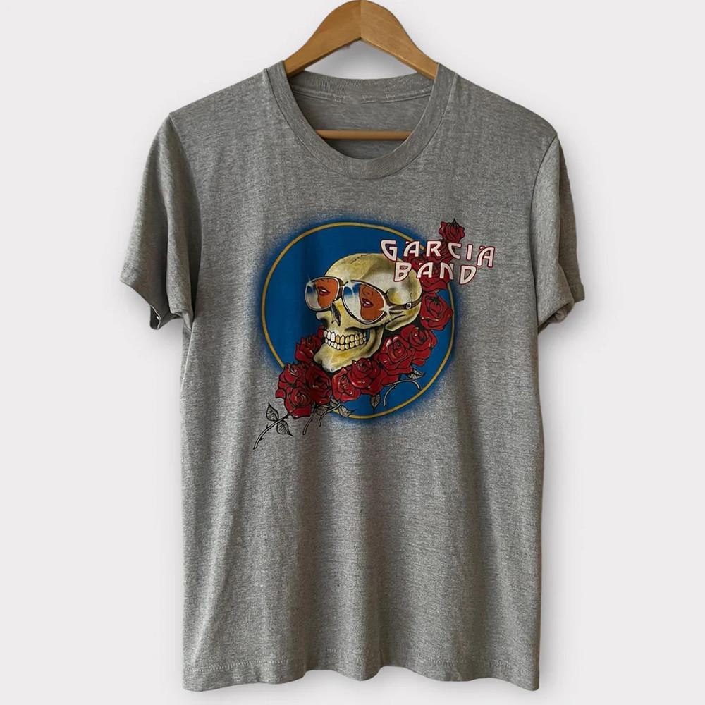

1983 Jerry Garcia Band Vintage Tee Shirt Short Sleeve ZL825 Unisex T-Shirt L