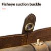 Vintage Genuine Leather 3 Slot Watch Roll Travel Case Portable Watch Display Case Watch Storage Organizer Box Men Gift