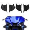 New Motorcycle Winglet Aerodynamic Side Wing Fin Spoiler For Yamaha YZF R1 R6 R25 For Kawasaki For Ninja H2 H2R For BMW S1000RR