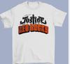 T-shirt Justice Live Tour Red Rock Cadeau Pour Fans Taille Réelle S-5XL