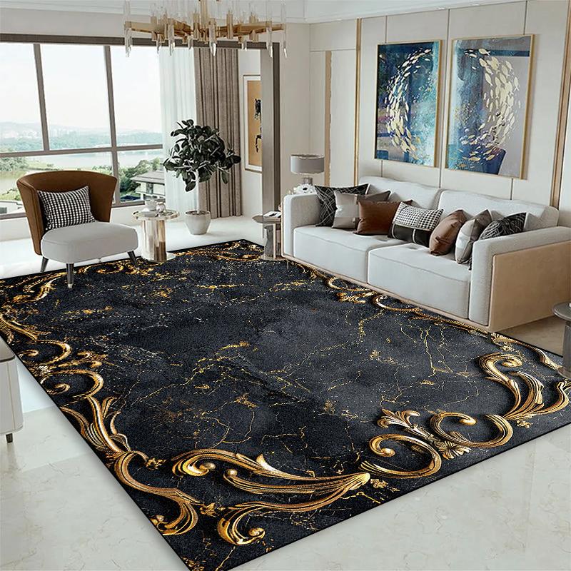 Modern Luxury Large Carpet Living Room Decoration Sofa Area Rugs Easy Clean Bedroom Lounge Rug 200x300 Non-slip Tables Mat