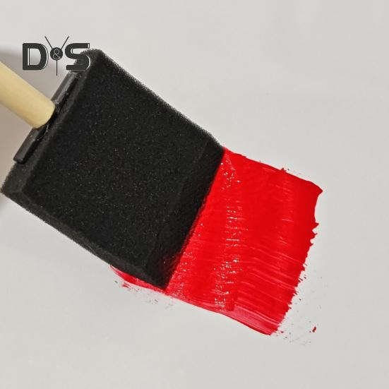 4 ks Pěnové štětce na malování Černá houbička na malování, moření, řemeslné umění, renovace, adsorpční houbička