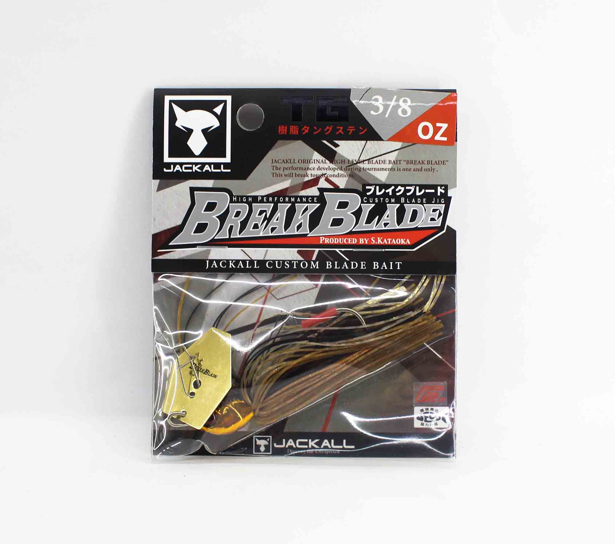 

Jackall Break B Jig 3/8 oz Тонущая приманка Horogram Gold (3965)