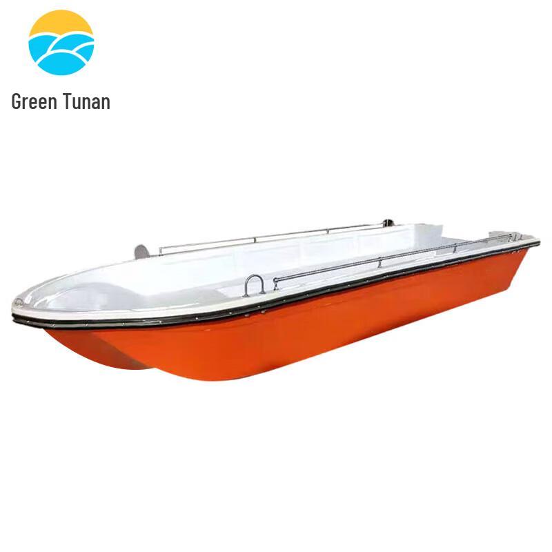 Tunan Green Fiberglass Emergency Rescue Boat