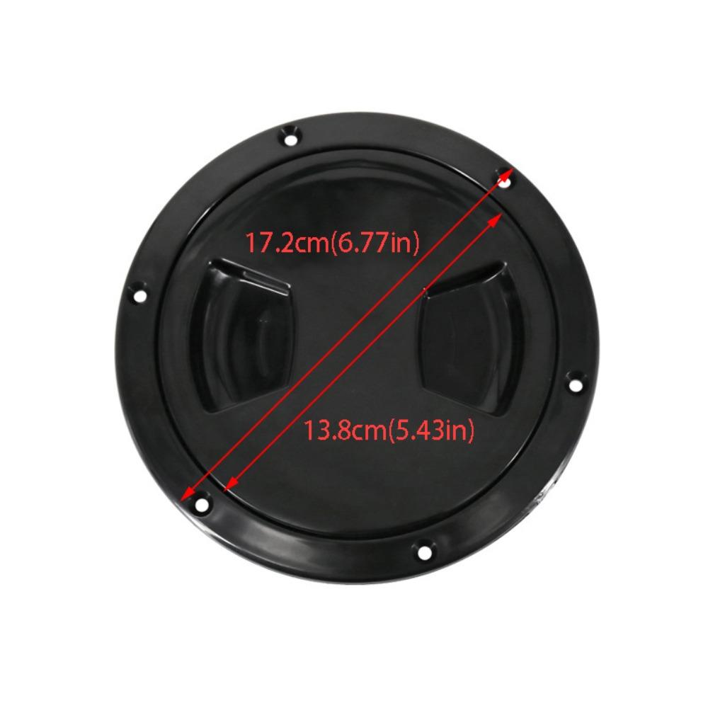Plastic Hatch Cover Round Boat Screw Out Plate Deck Cover Lid Inspection Plate  Marine Boat