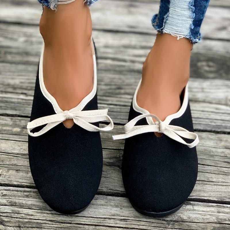 

Женские туфли на плоской подошве Весна Осень Круглый носок Балетки на плоской подошве Повседневные туфли на плоской подошве с мягкой подошвой Элегантные туфли на шнуровке для женщин 38