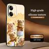 Brand B-Butter Bear Cartoon Phone Case For Xiaomi Redmi 14C 13C 12C Note14 13 12 11 10 Pro Plus S Soft Black Phone Cover