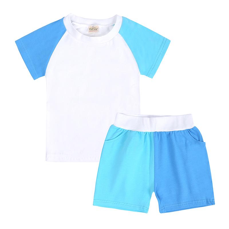 2026 Summer Sports Set for Boys & Girls: Short Sleeve T-shirt and Shorts Two-Piece Set for Toddlers and Children
