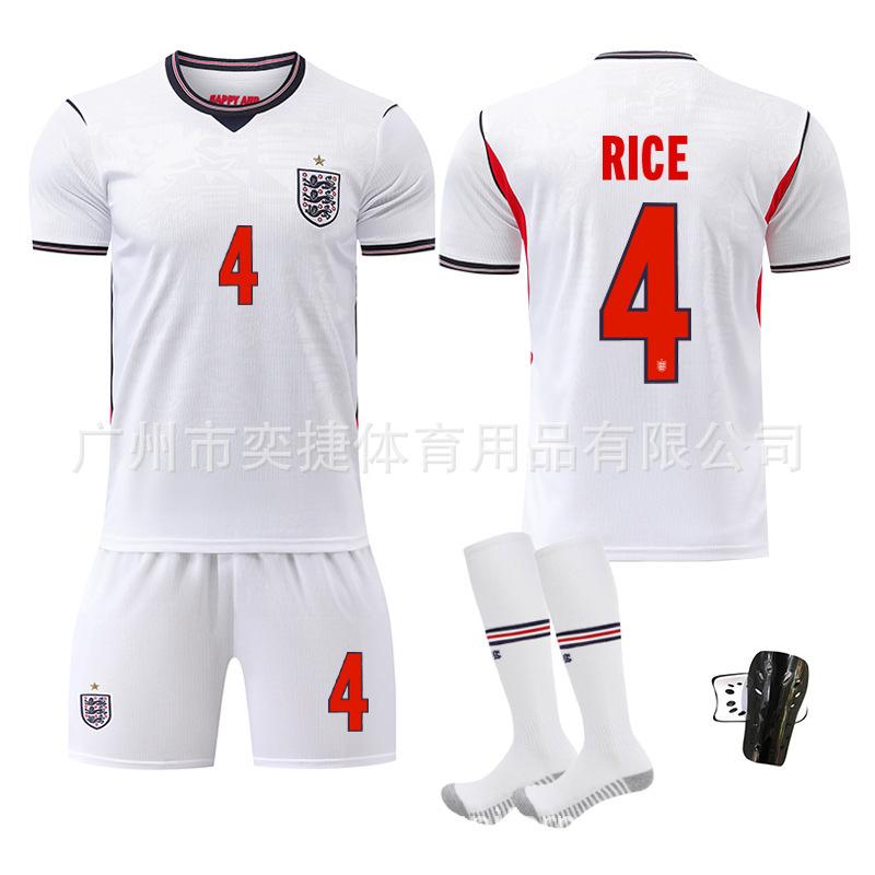 2627 World Cup England Main Jersey No. 9 10 Bellingham No. 20 Football Jersey Adult Children Cross-border Out