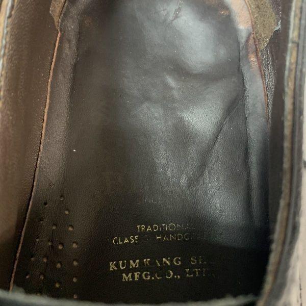 Regal Wingtip Leather Dress Shoes Black 26.0(USED)