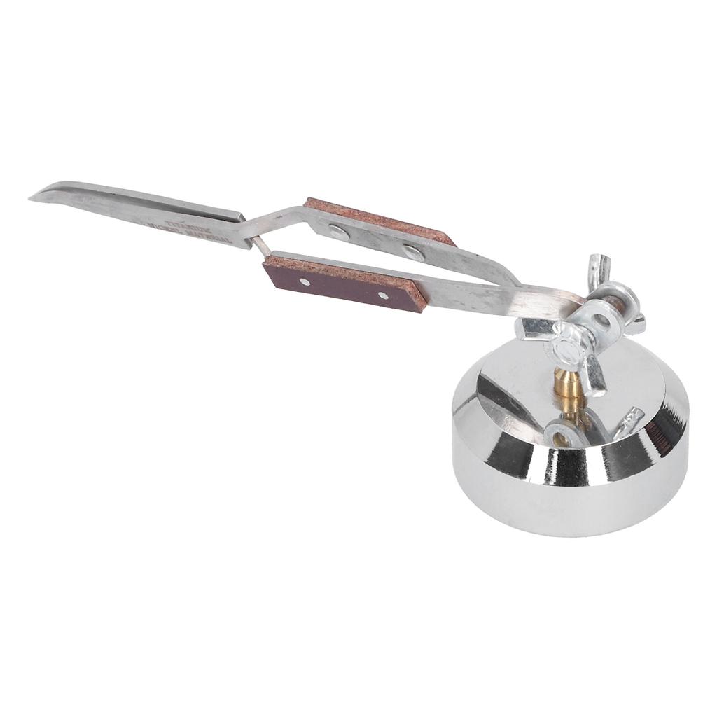 Base Metallico Terza Mano con Pinzette Morsetto per Saldatura Ferramenta Strumenti per Gioielli