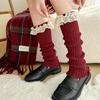 Harajuku Foot Warmers Warm Knit Bubble Socks Japanese Boot Socks  for Women & Girls